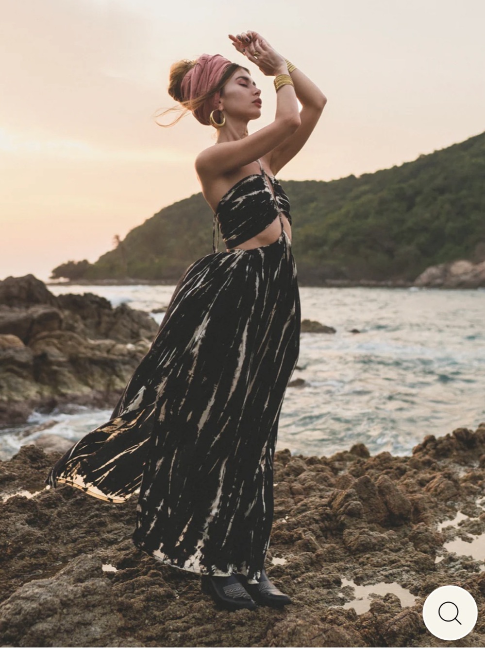 Thaluta Aphrodite Dress strappy halter - Picture 7 of 16